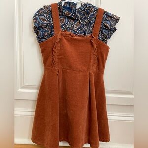 Girls Size 6 Janie and Jack jumper and blouse